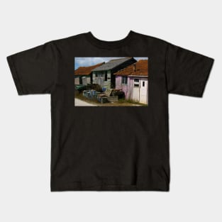 Beach hut Kids T-Shirt